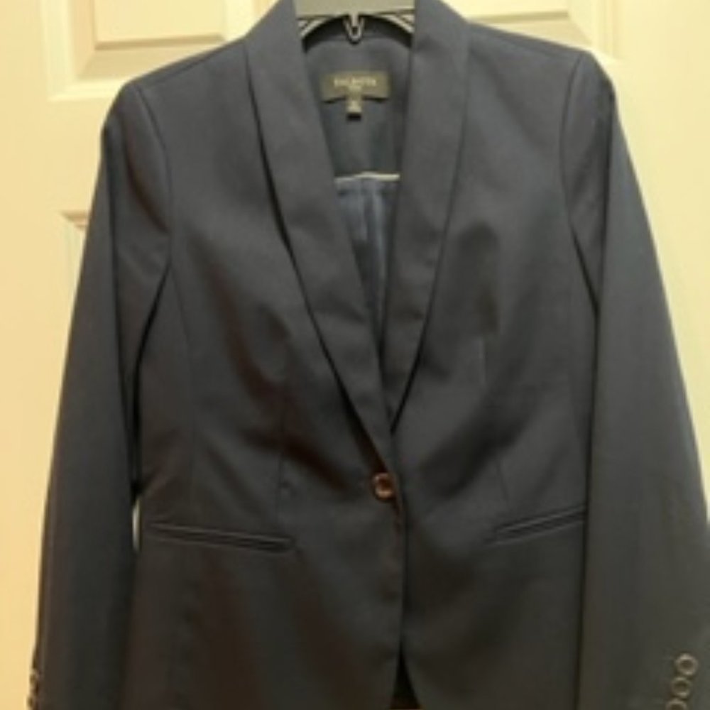 Talbots 4p blue jacket blazer